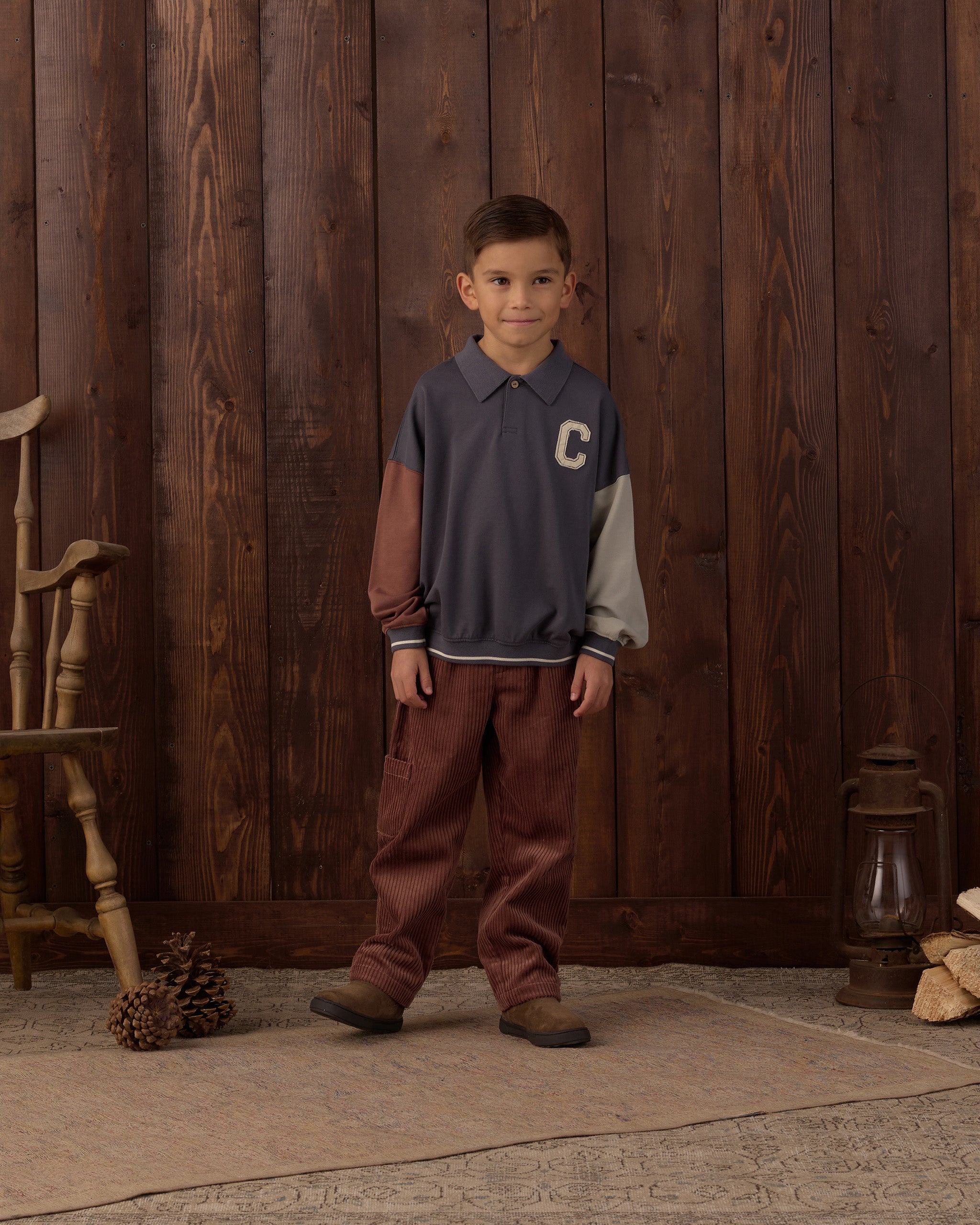 Relaxed Cargo Pant (Mulberry)