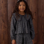 Tiered Mini Skirt (Heart Ditsy)