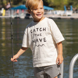 Swim Trunk (Black Gingham)