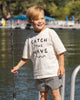 Swim Trunk (Black Gingham)