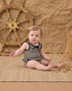 Skirted One-Piece (Black Gingham)