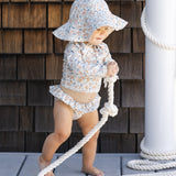 Floppy Swim Hat (Flower Field)