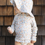 Floppy Swim Hat (Flower Field)