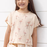 Raegan Set (Flamingo)