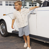 Perry Short (Marine Gingham)