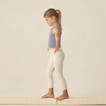 Ribbed Legging Set (Natural Blue Ditsy, Heathered Marine)
