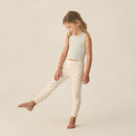 Ribbed Legging Set (Blossom, Heathered Seafoam)