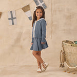 Sailor Cardigan (Marine)