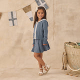 Sailor Cardigan (Marine)