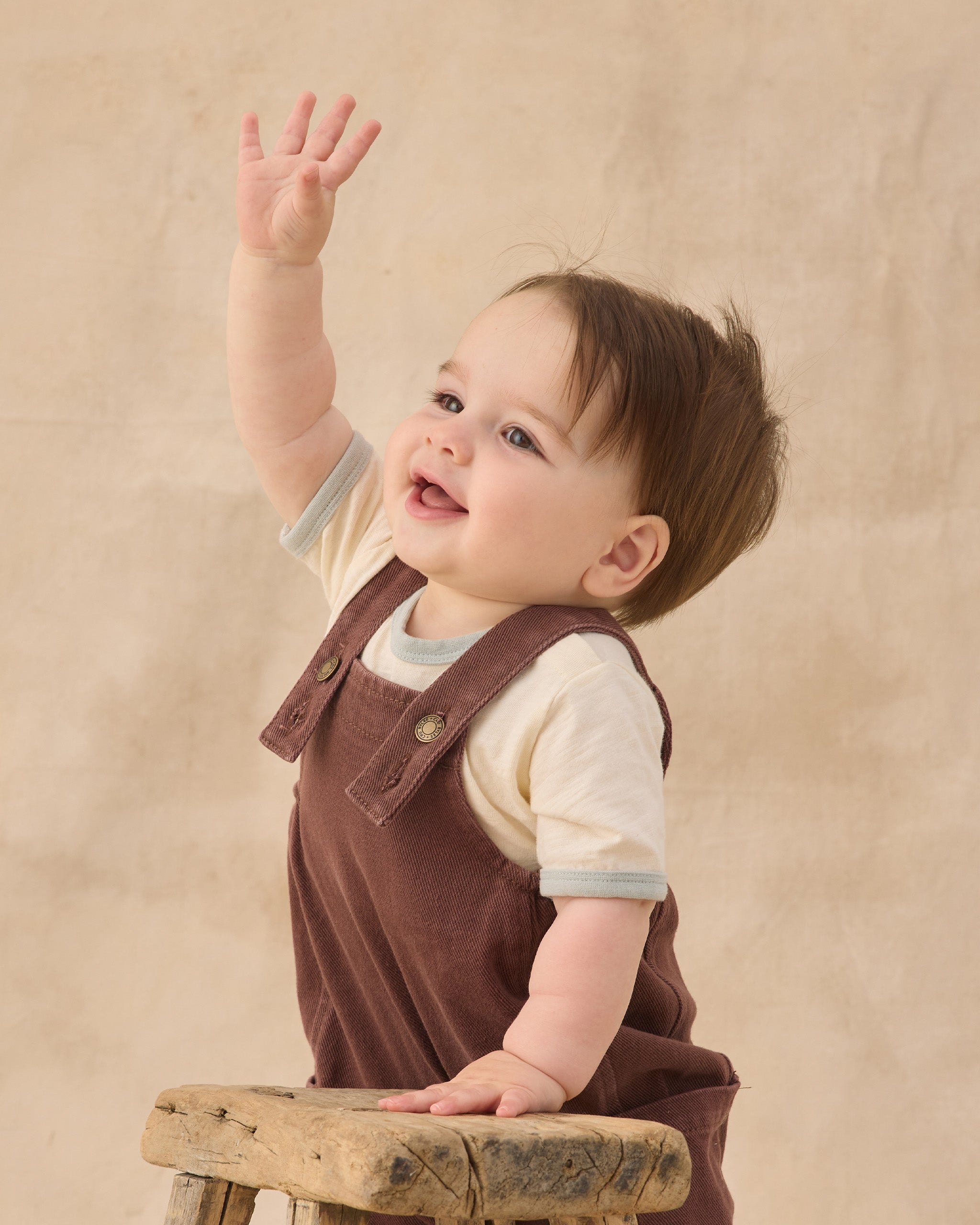 Cargo Baby Overall (Chocolate)