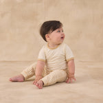 Ringer Bodysuit (Butterscotch)