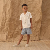 Perry Short (Marine Gingham)