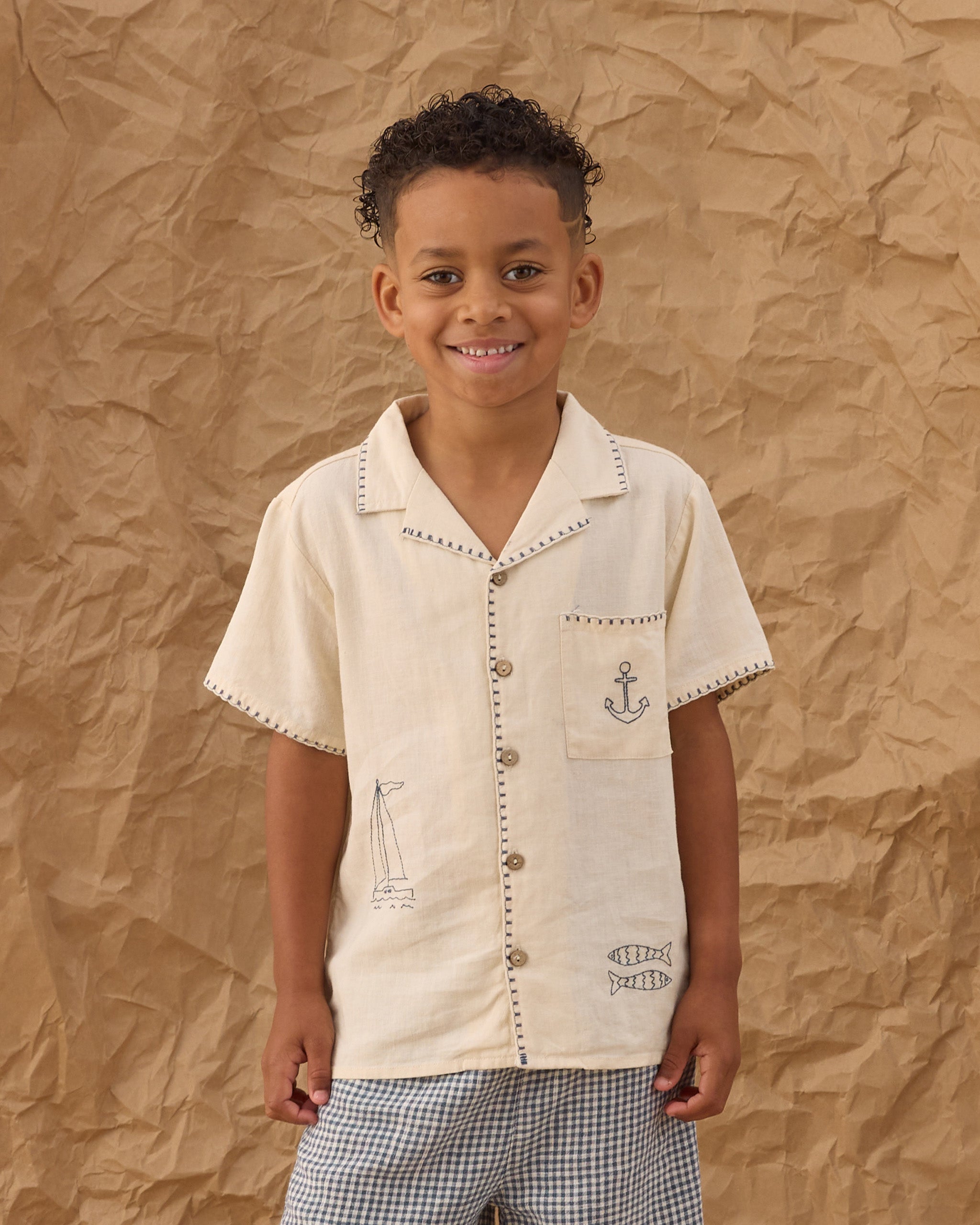 Lapel Collar Shirt (Sailor)