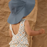 Skirted One-Piece (Nautical)