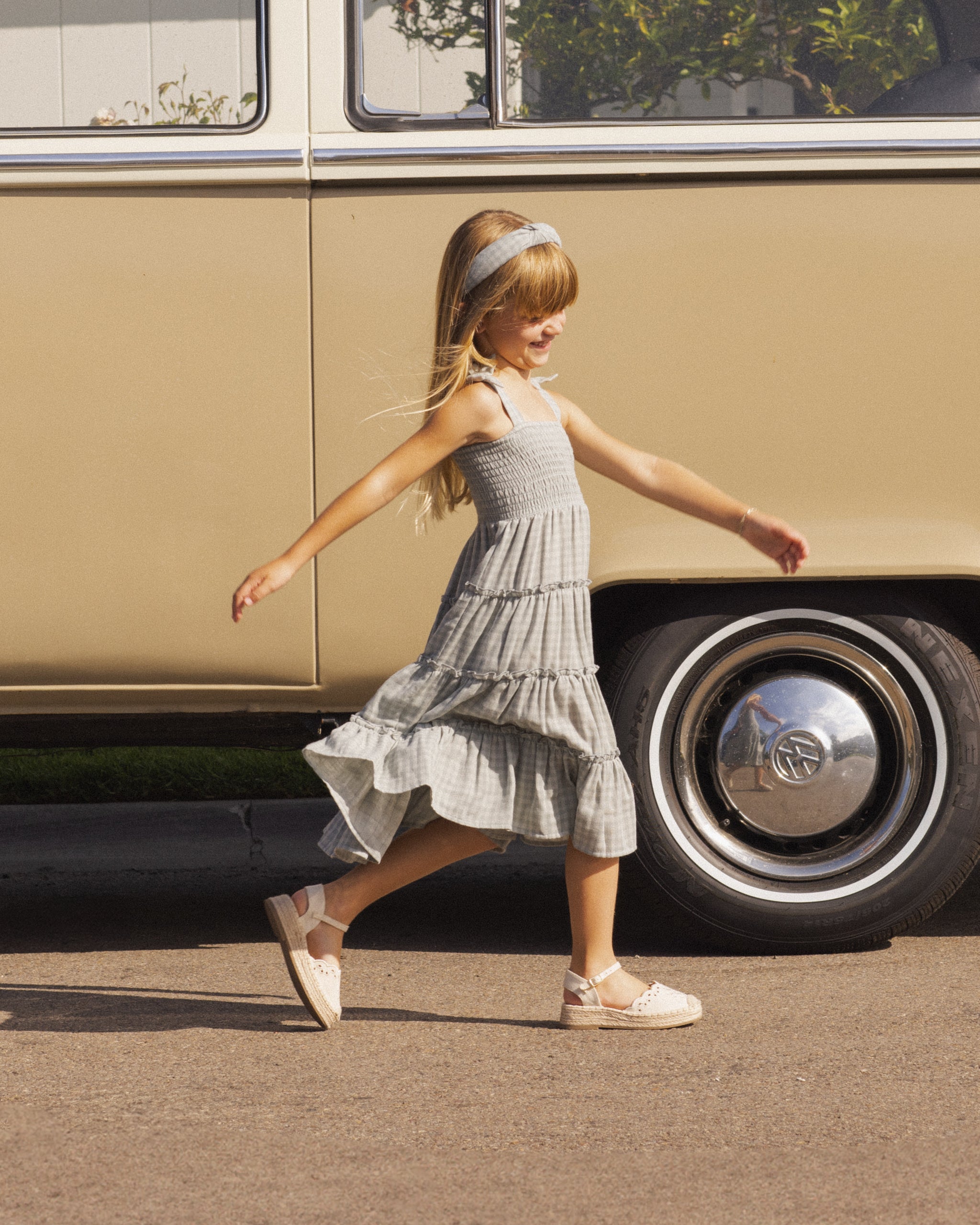 Taylor Dress (Green Gingham)