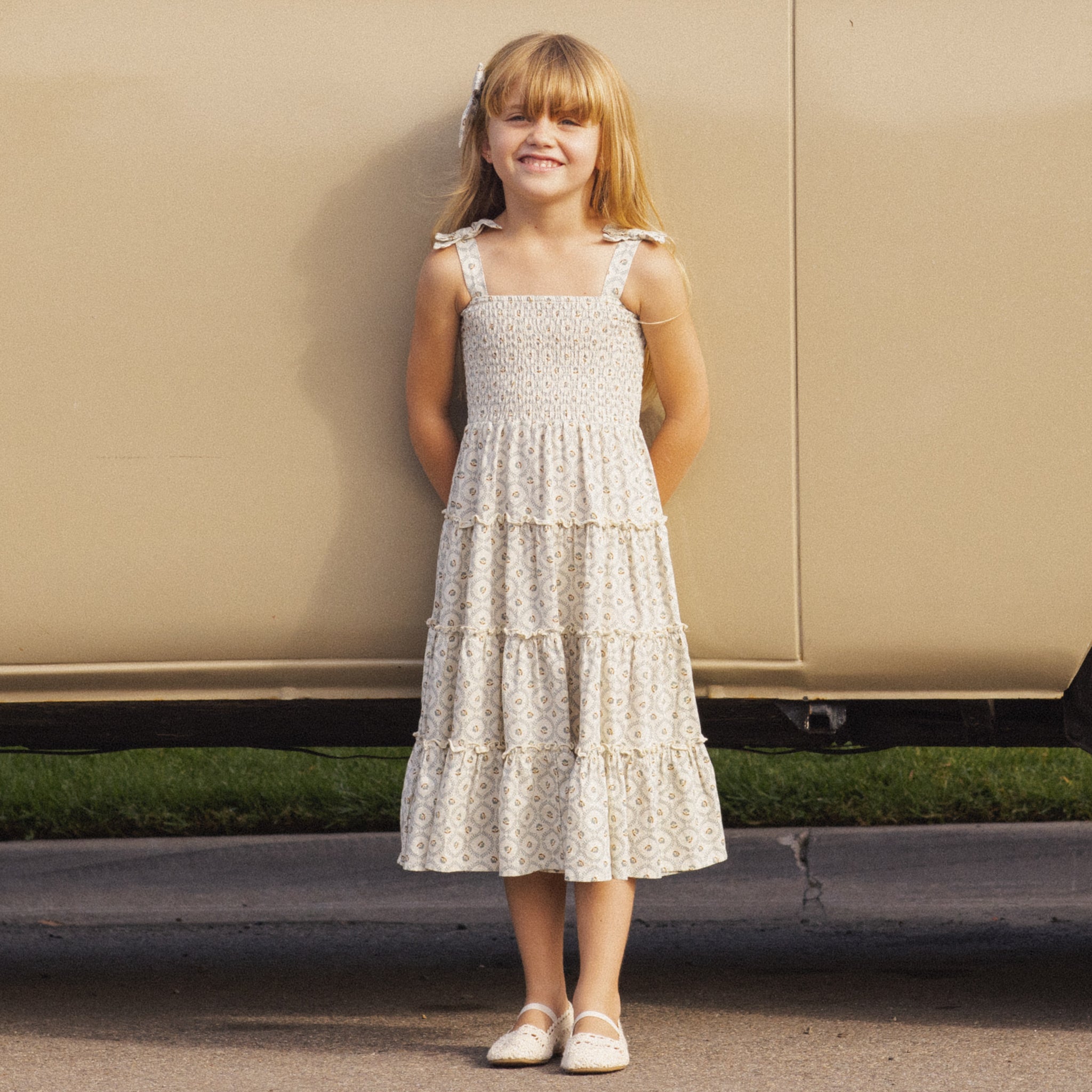 Taylor Dress (Green Fleur)