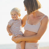 Shorty One-Piece (Americana Stripe)