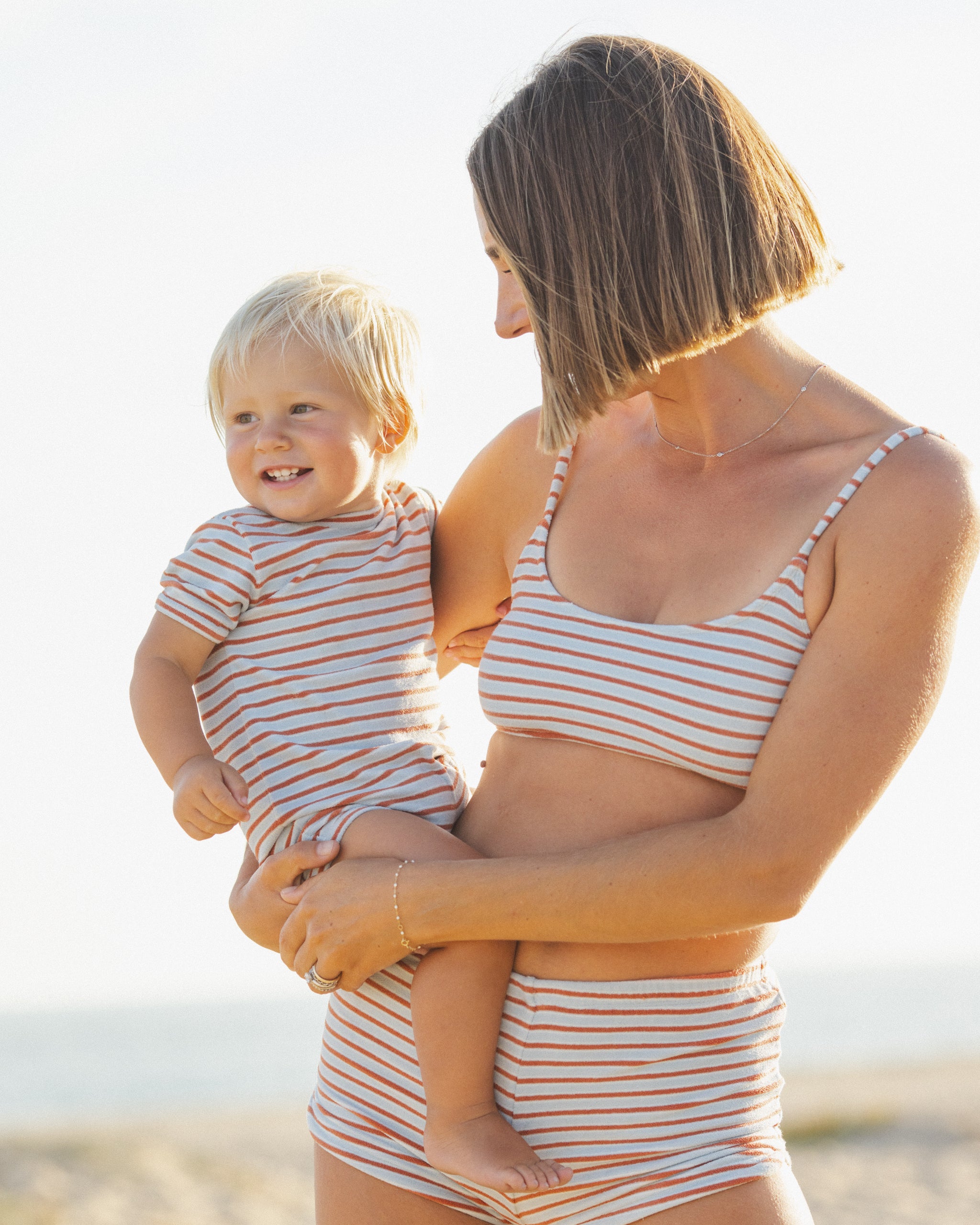 Shorty One-Piece (Americana Stripe)
