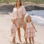 Ruffled Swing Dress (Petal Gingham)