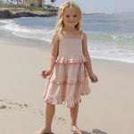 Ruffled Swing Dress (Petal Gingham)