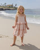 Ruffled Swing Dress (Petal Gingham)