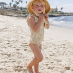 Scrunch One-Piece (Lemon Meadow)