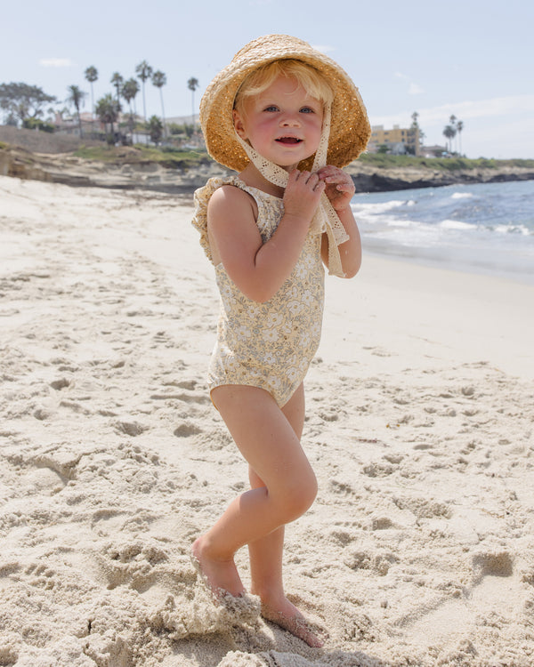Scrunch One-Piece (Lemon Meadow)