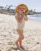 Scrunch One-Piece (Lemon Meadow)