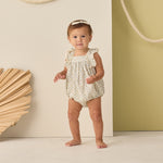 Maya Romper (Green Fleur)