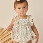 Maya Romper (Green Fleur)