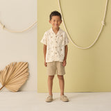 Perry Short (Ocre Check)