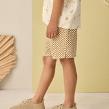 Perry Short (Ocre Check)
