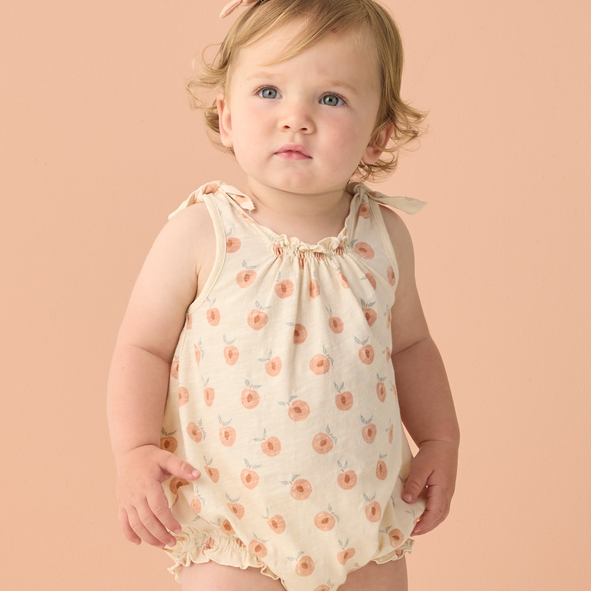 Shoulder Tie Bubble (Peaches)