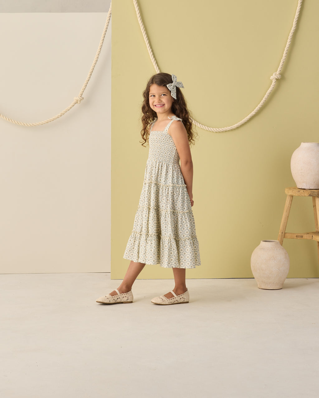 Taylor Dress (Green Fleur)