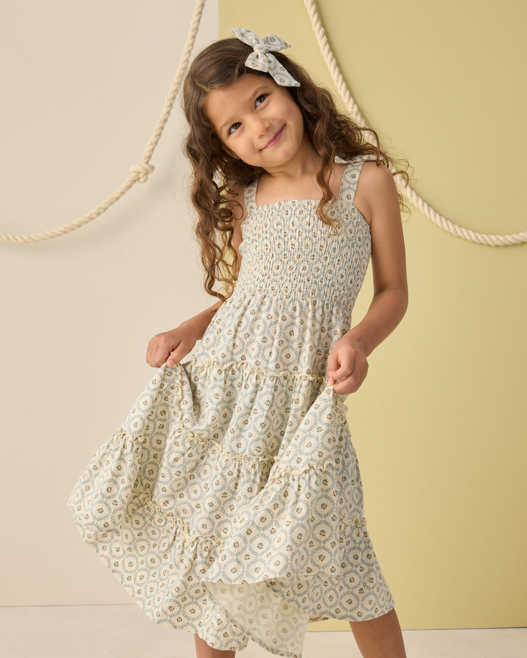 Taylor Dress (Green Fleur)