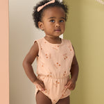 Cinch Playsuit (Cherry Bows)