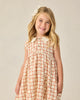 Collared Babydoll Dress (Cherry Check)