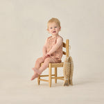 Mavrick Romper (Poppy Gingham)