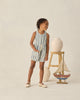 Dani Romper (Navy Stripe)