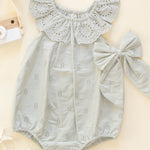 Myla Romper (Seafoam)