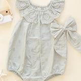 Myla Romper (Seafoam)