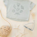 Boxy Tee (Seashells)