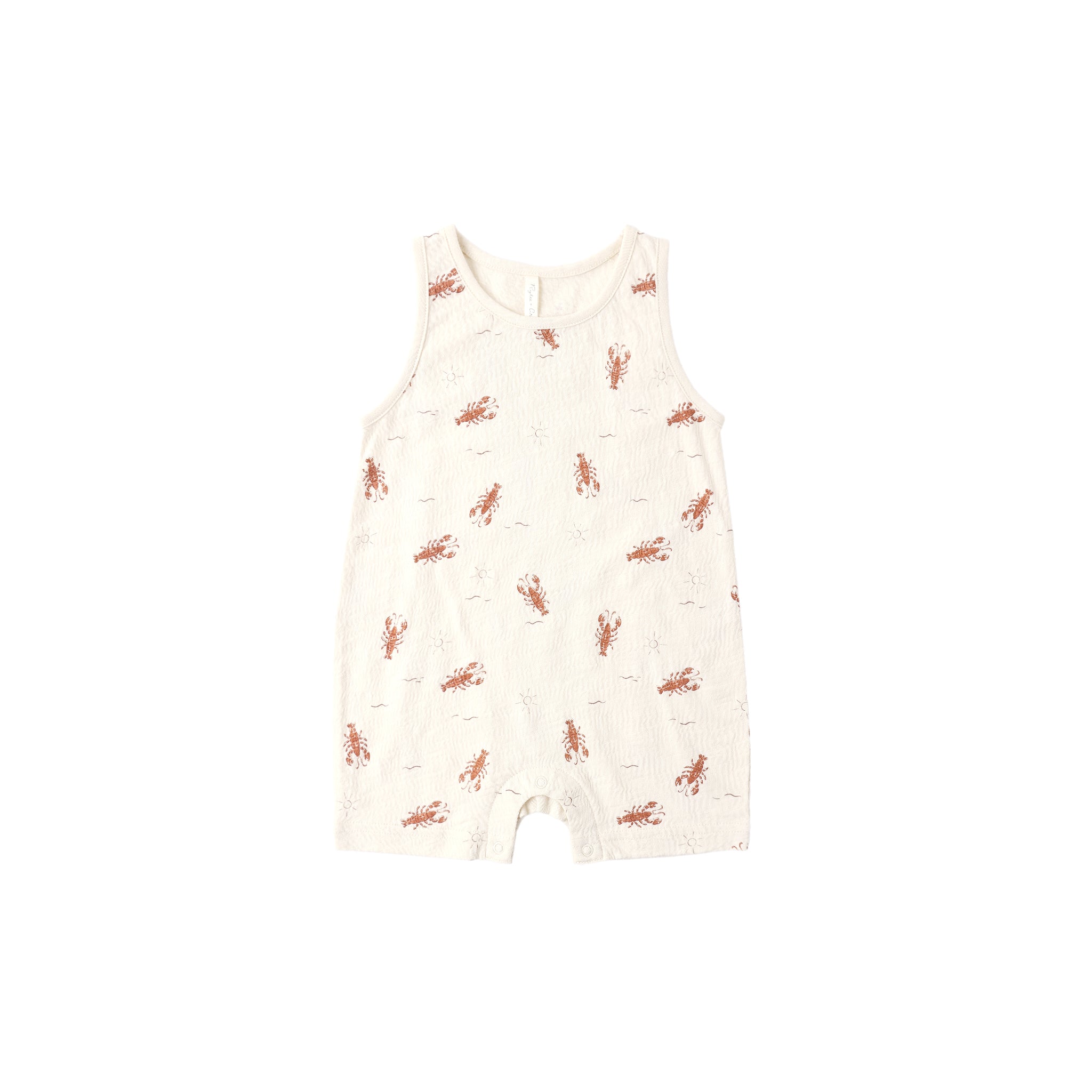 Sleeveless One-Piece (Lobster)