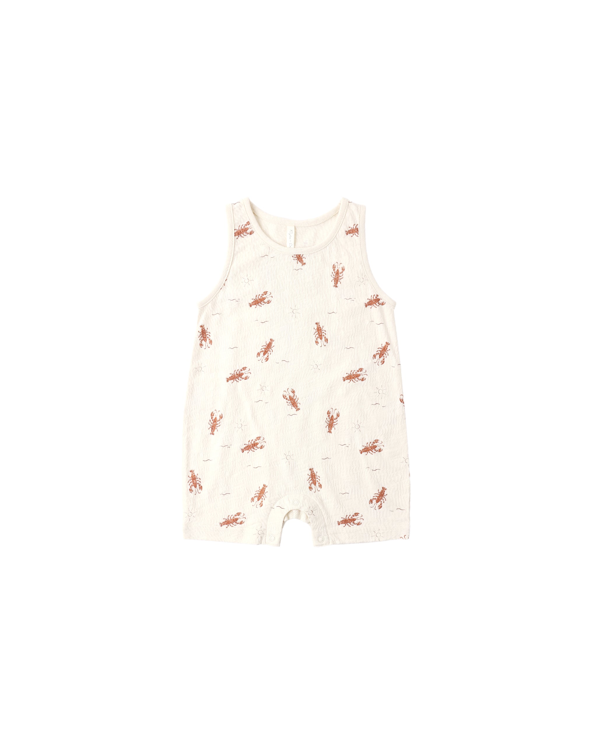 Sleeveless One-Piece (Lobster)