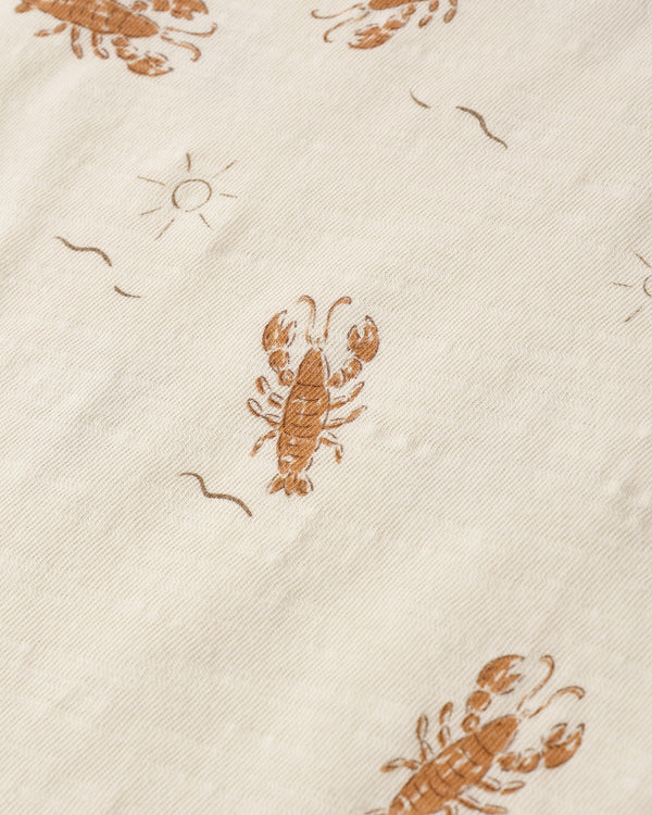 Sleeveless One-Piece (Lobster)