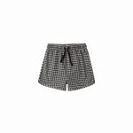 Swim Trunk (Black Gingham)