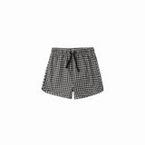 Swim Trunk (Black Gingham)