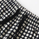 Swim Trunk (Black Gingham)
