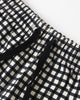 Swim Trunk (Black Gingham)