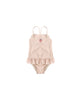 Tori Skirted One-Piece (Petal Gingham)